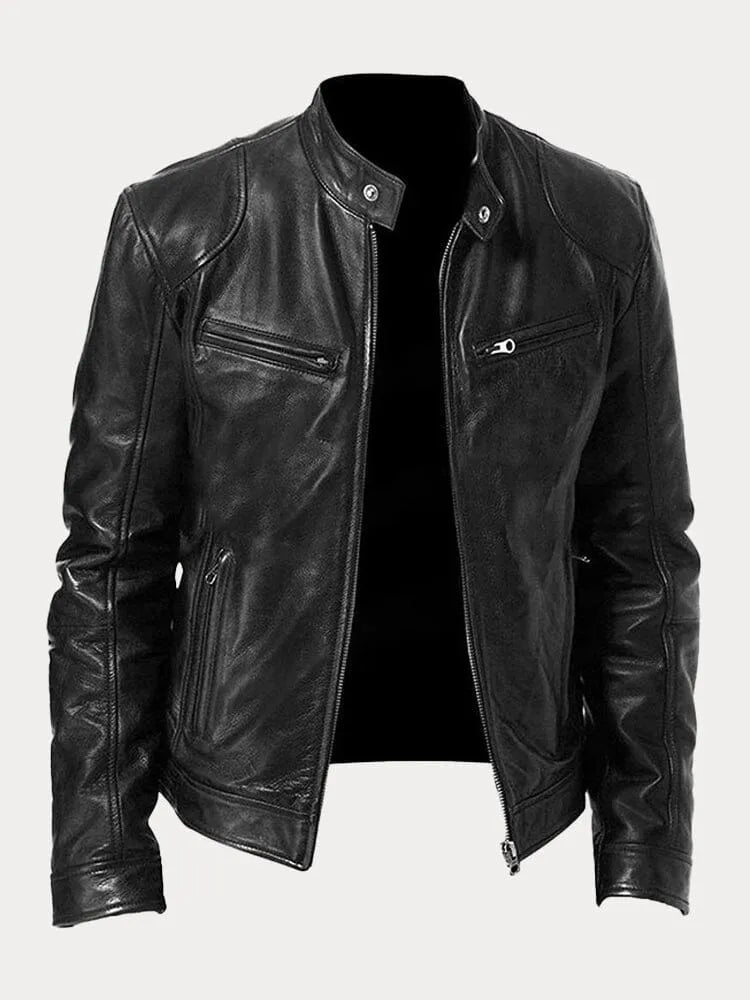 Victor | Casual Leather Jacket