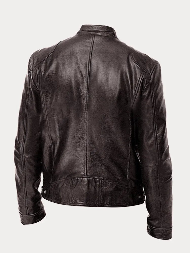 Victor | Casual Leather Jacket